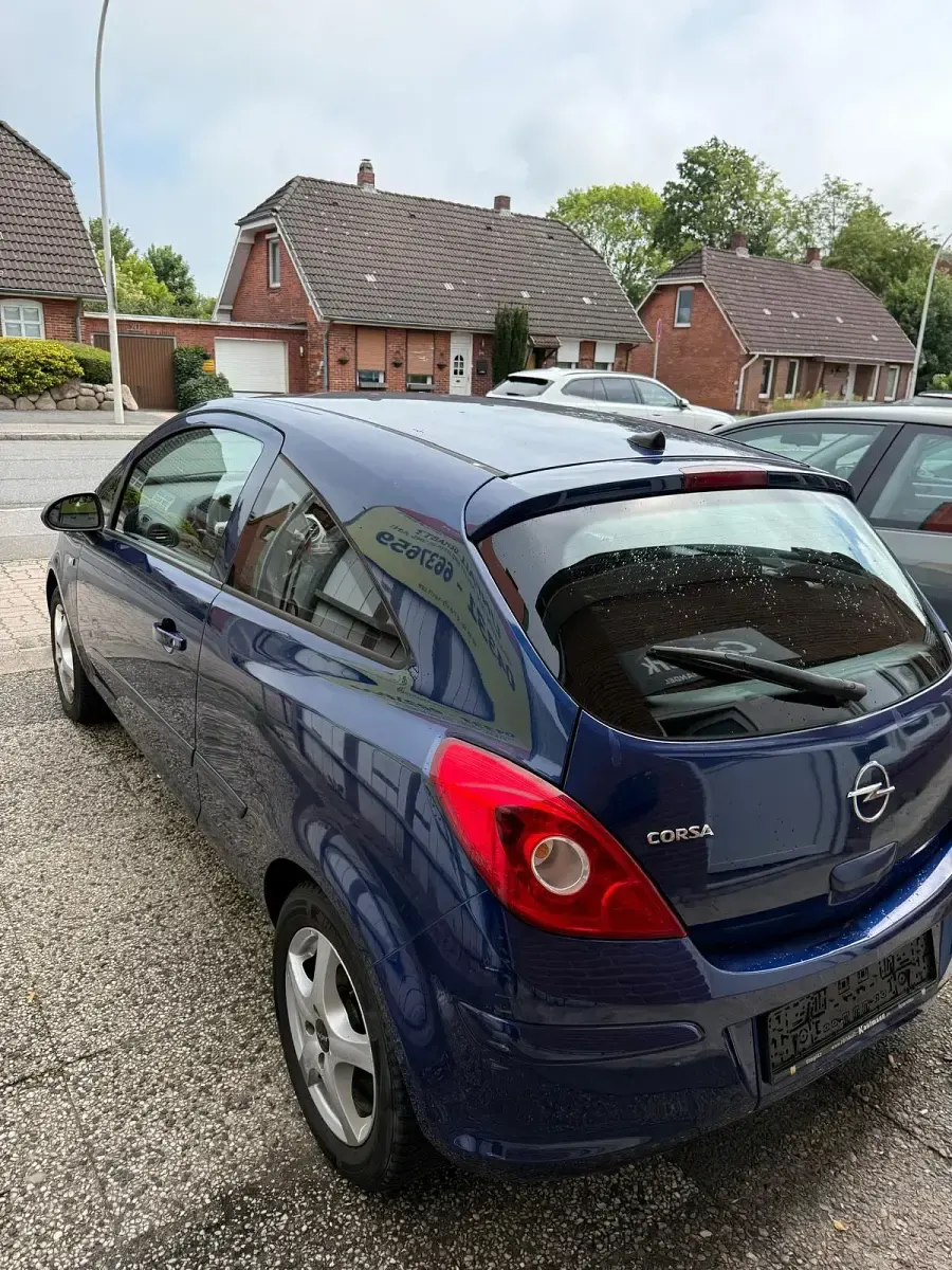Gebraucht Opel Corsa 80 PS (58 kW) 2007 Blau Kleinwagen