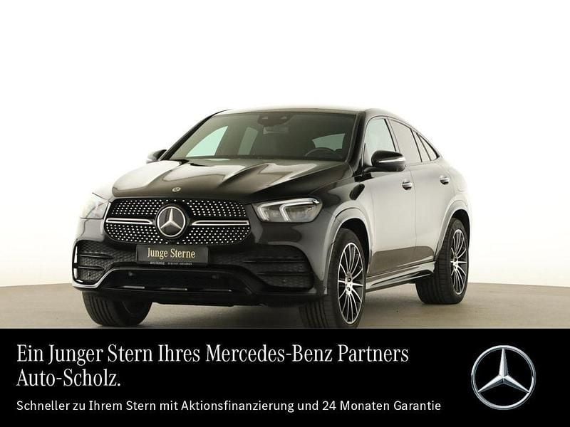 Schwarz Gebraucht 2022 Mercedes GLE350 AMG Coupé | 58.452 € (Superpreis) - Bild 1/4
