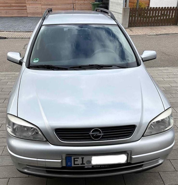 Gebraucht Opel Astra Edition 75 PS (55 kW) 2000 Silber Kombi