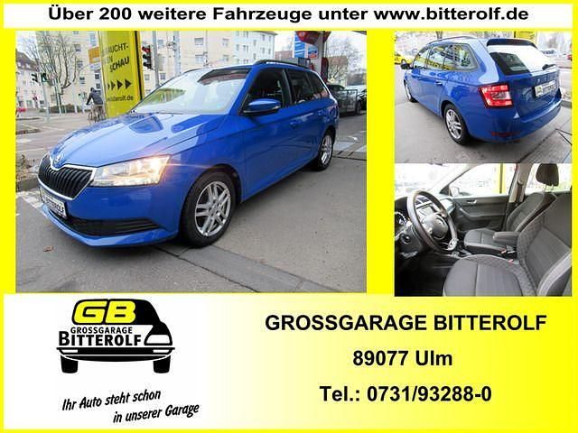 Blau Gebraucht 2021 Skoda Fabia Kombi | 12.990 € (Guter Preis) - Bild 1/4
