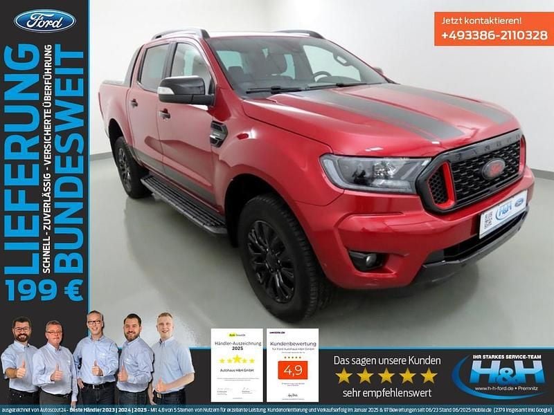 Lucidrot Gebraucht 2022 Ford Ranger Wildtrack Abholung | 36.749 € (Superpreis) - Bild 1/4