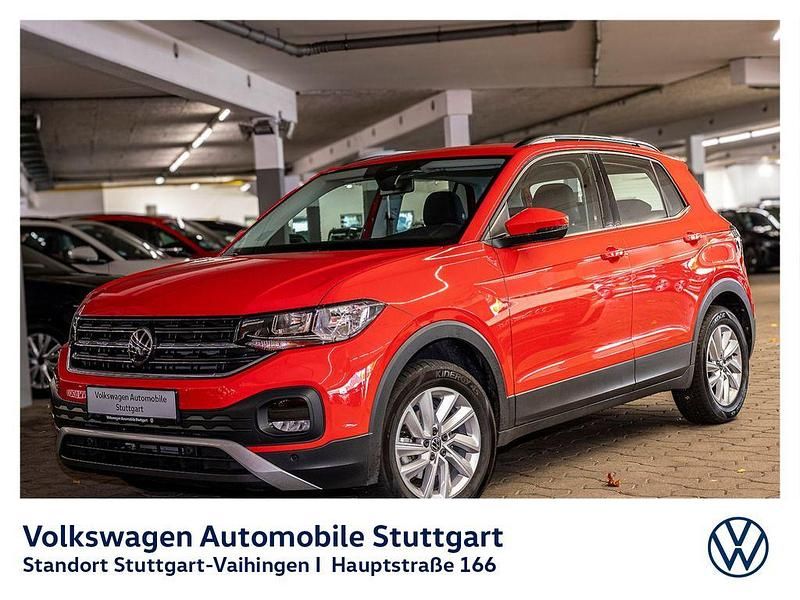 Rot Gebraucht 2021 VW T-Cross Life SUV | 18.830 € (Fairer Preis) - Bild 1/4