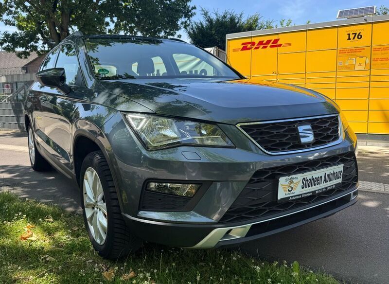 "metal " grey Gebraucht 2016 Seat Ateca Style SUV | 10.490 € (Fairer Preis) - Bild 1/4