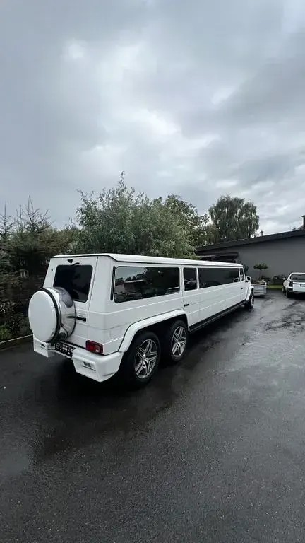 Gebraucht Mercedes G500 296 PS (217 kW) 2000 Weiß SUV