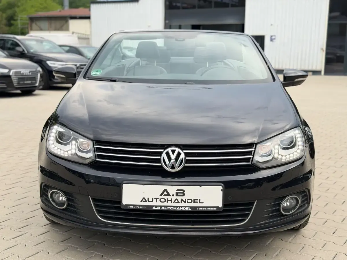 Gebraucht VW Eos Sportline 140 PS (102 kW) 2014 Schwarz Cabrio