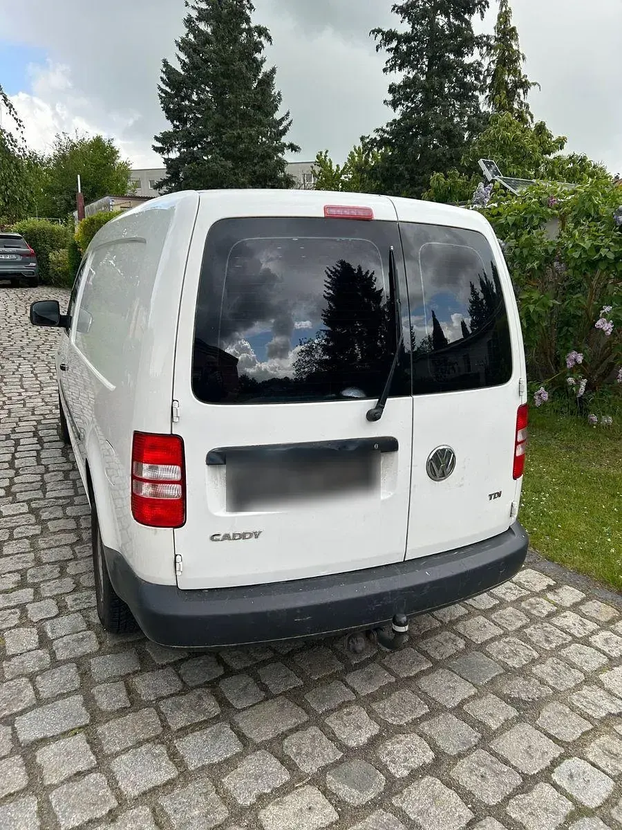Gebraucht VW Caddy Maxi 102 PS (75 kW) 2013 Weiß Van / Kleinbus