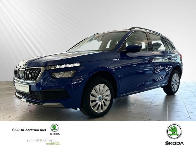 Blau Gebraucht 2021 Skoda Kamiq Ambition SUV | 15.280 € (Guter Preis) - Bild 1/4