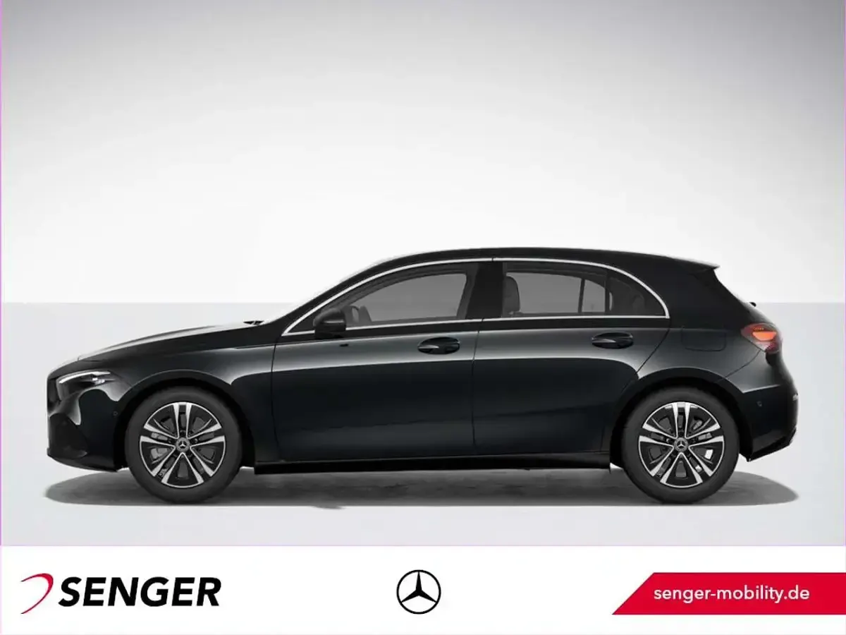 Gebraucht Mercedes A250 Progressive 218 PS (160 kW) 2024 Lack kosmosschwarz Limousine