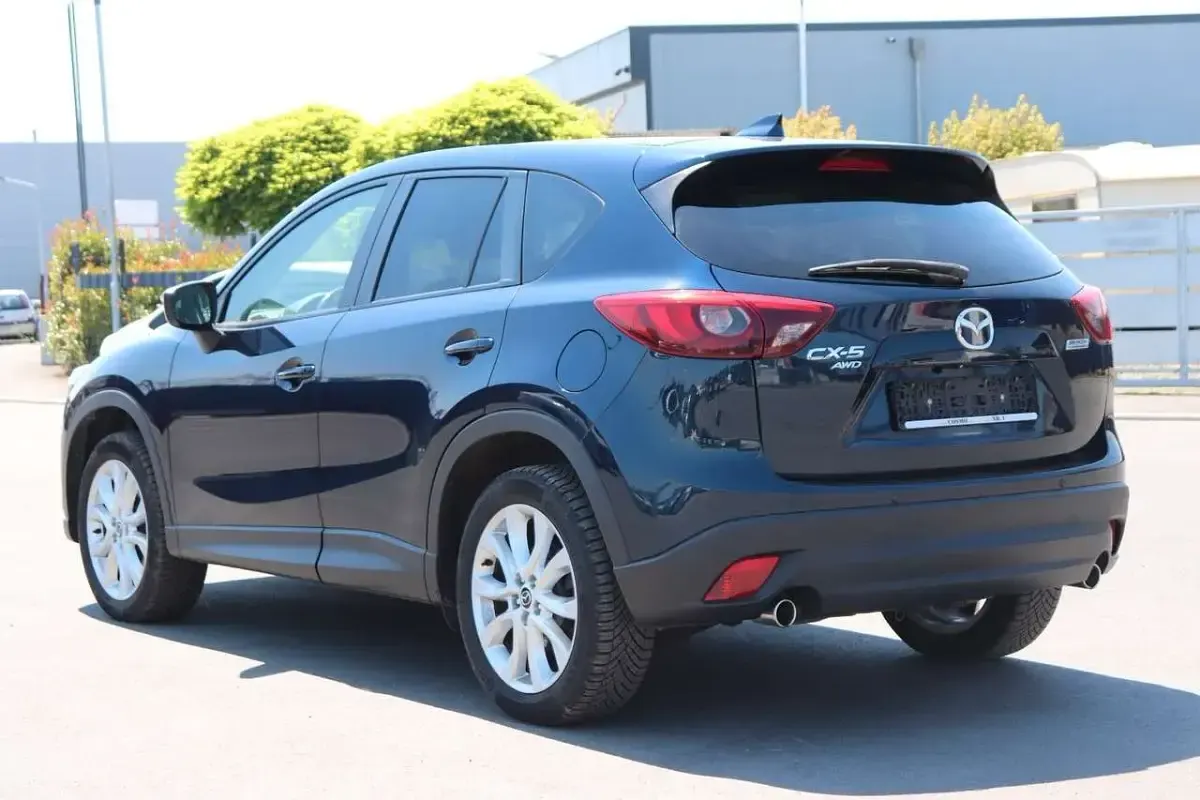 Gebraucht Mazda CX-5 Sports-Line 175 PS (128 kW) 2015 Blau SUV