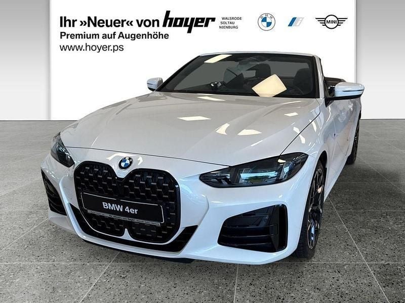 Mineralweiss metallic Neu 2025 BMW 430 Cabriolet M Sport Cabrio | 76.990 € (Fairer Preis) - Bild 1/4