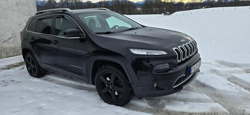 Schwarz Gebraucht 2017 Jeep Cherokee Limited SUV | 13.970 € (Fairer Preis) - Bild 1/4