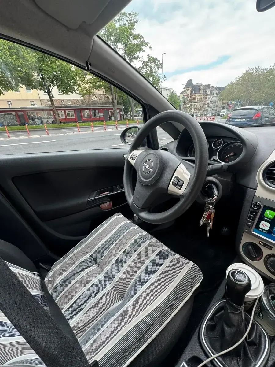 Gebraucht Opel Corsa 75 PS (55 kW) 2008 Blau Kleinwagen