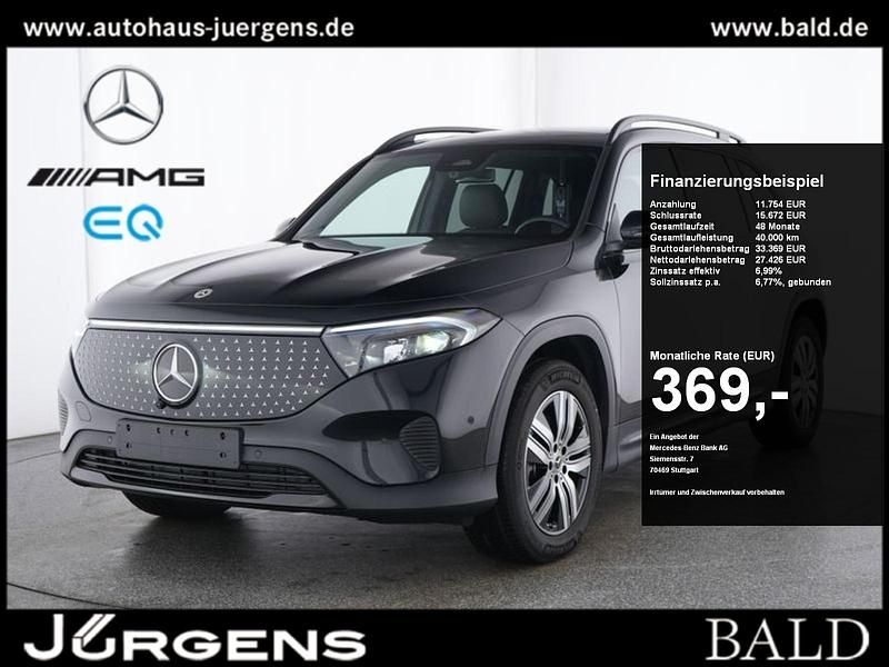 Schwarz metalliclack kosmossch Gebraucht 2024 Mercedes EQB300 Night SUV | 38.990 € (Fairer Preis) - Bild 1/4