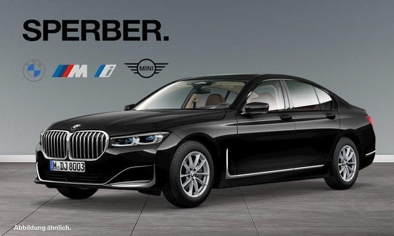 Schwarz Gebraucht 2022 BMW 740 Limousine | 48.900 € (Guter Preis) - Bild 1/4