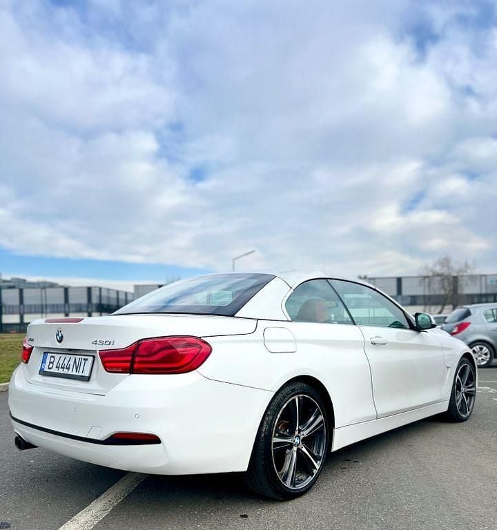 Gebraucht BMW 430 Cabriolet Sport Line 252 PS (185 kW) 2018 Weiß Cabrio