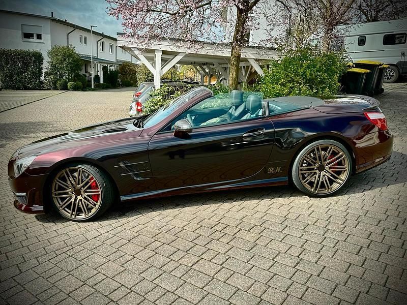 Schwarz Gebraucht 2013 Mercedes SL63 AMG AMG Cabrio | 69.999 € - Bild 1/4