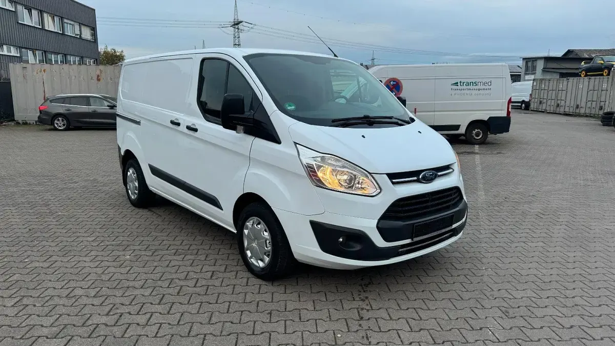Occasion Ford Transit Custom Trend 105 ch (77 kW) 2017 Blanc Monospace