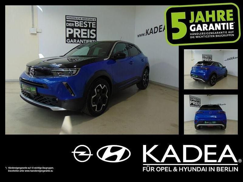 Perl blau/voltaik blau (metallic) Gebraucht 2022 Opel Mokka SUV | 19.700 € (Guter Preis) - Bild 1/4