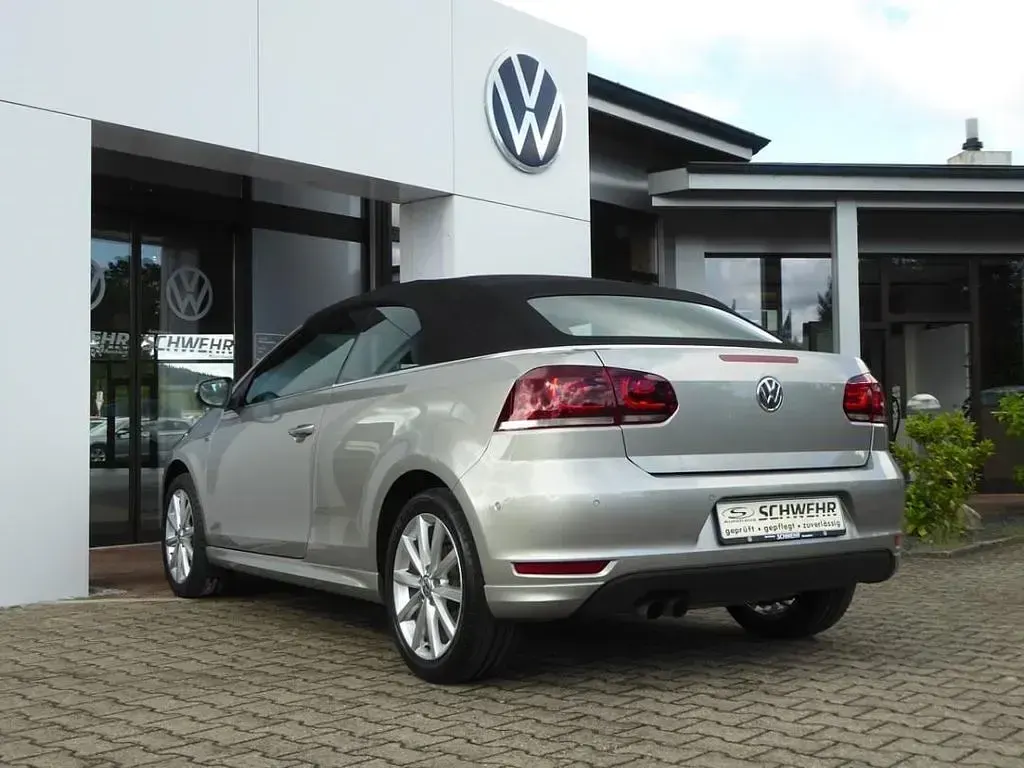 Gebraucht VW Golf Cabriolet Trendline 150 PS (110 kW) 2016 Silber Cabrio