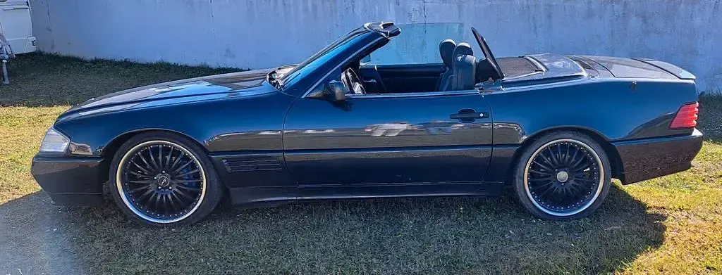 Gebraucht Mercedes SL320 231 PS (169 kW) 1994 Schwarz Cabrio