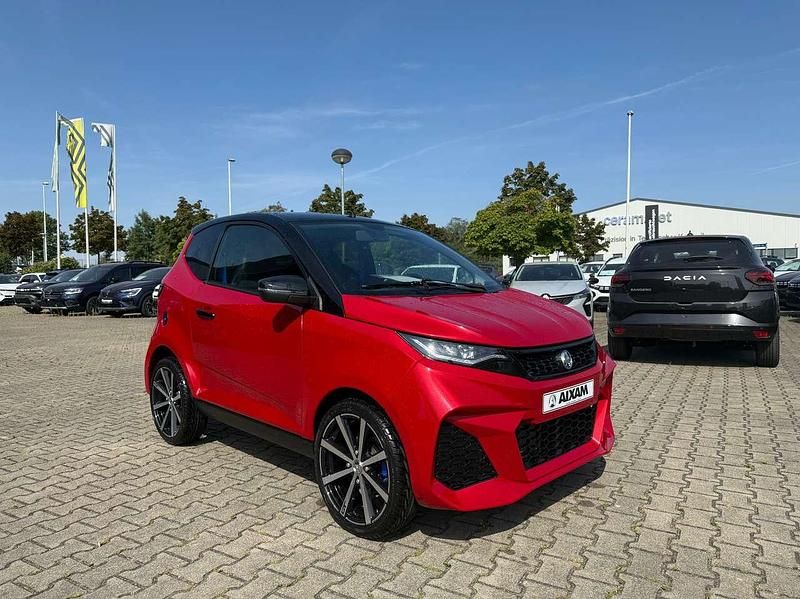 Nowe Aixam City GTO 2025 Czerwony Coupe