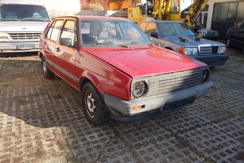Gebraucht VW Golf II 54 PS (39 kW) 1989 Rot Kleinwagen