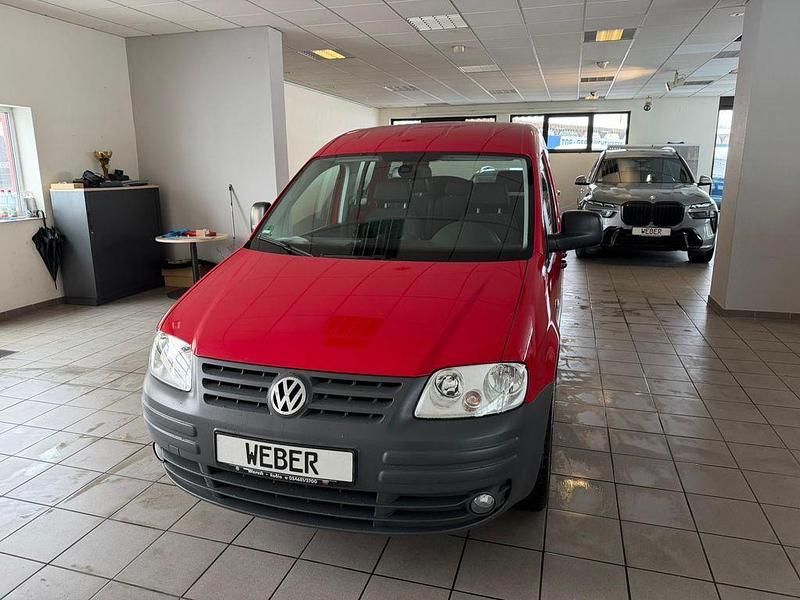 Gebraucht VW Caddy Team 80 PS (58 kW) 2010 Rot Van / Kleinbus