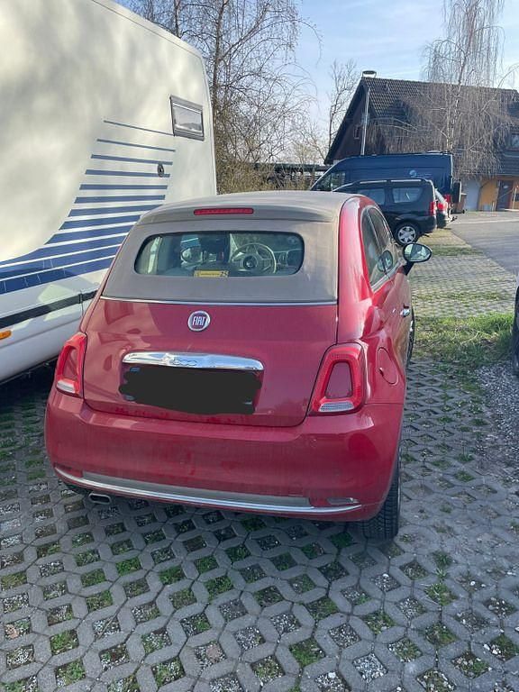 Gebraucht Fiat 500C 95 PS (69 kW) 2016 Rot Cabrio