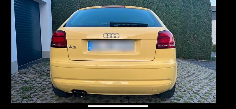 Gelb Gebraucht 2006 Audi A3 S-Line Coupé | 5.390 € (Superpreis) - Bild 1/4