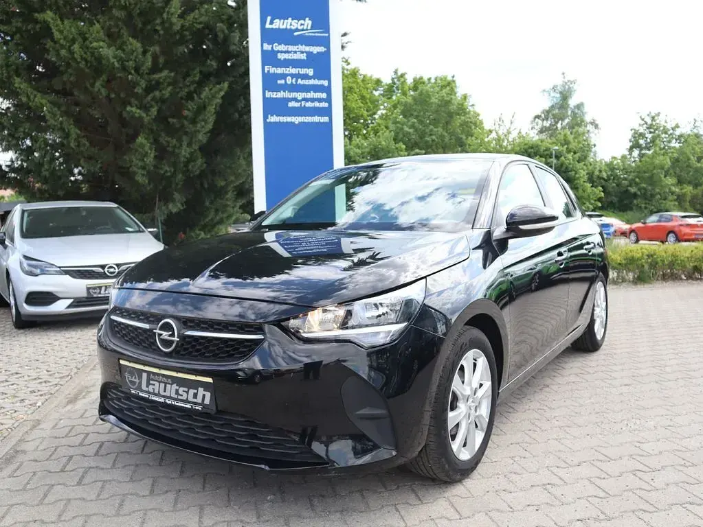 Gebraucht Opel Corsa Edition 75 PS (55 kW) 2022 Schwarz Kleinwagen