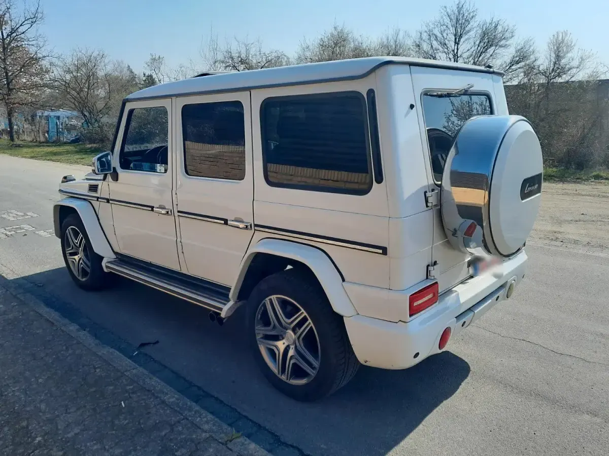Gebraucht Mercedes G500 296 PS (217 kW) 2001 Weiß SUV