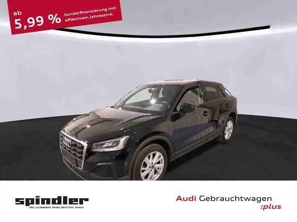 Schwarz (mythosschwarz metallic) Gebraucht 2022 Audi Q2 Advanced SUV | 23.481 € (Guter Preis) - Bild 1/4
