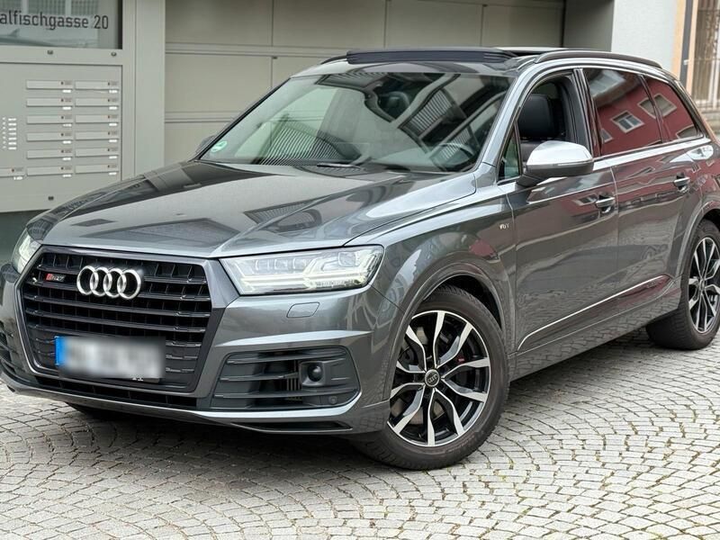 Grau Gebraucht 2018 Audi SQ7 SUV | 30.800 € (Superpreis) - Bild 1/4