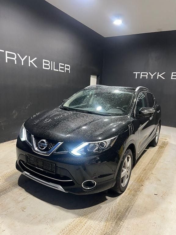 Schwarz Gebraucht 2016 Nissan Qashqai Tekna+ SUV | 8.800 € (Superpreis) - Bild 1/4