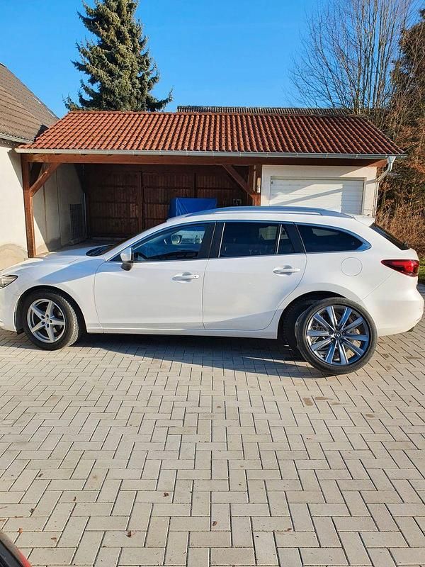 Gebraucht Mazda 6 165 PS (121 kW) 2019 Weiß Kombi