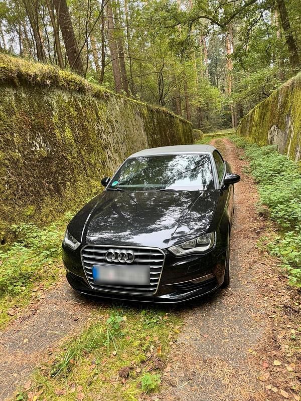 Schwarz Gebraucht 2014 Audi A3 Cabriolet S-Line Cabrio | 10.900 € (Guter Preis) - Bild 1/4