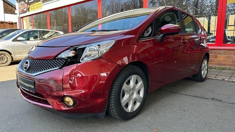 Gebraucht Nissan Note 360º 80 PS (58 kW) 2014 Rot Kleinwagen