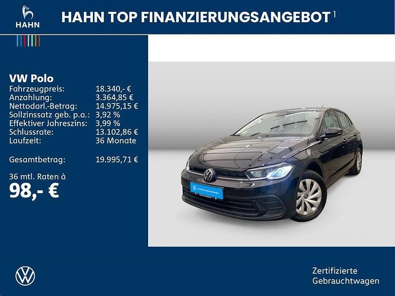 Gebraucht VW Polo Life 80 PS (58 kW) 2025 Schwarz Kleinwagen