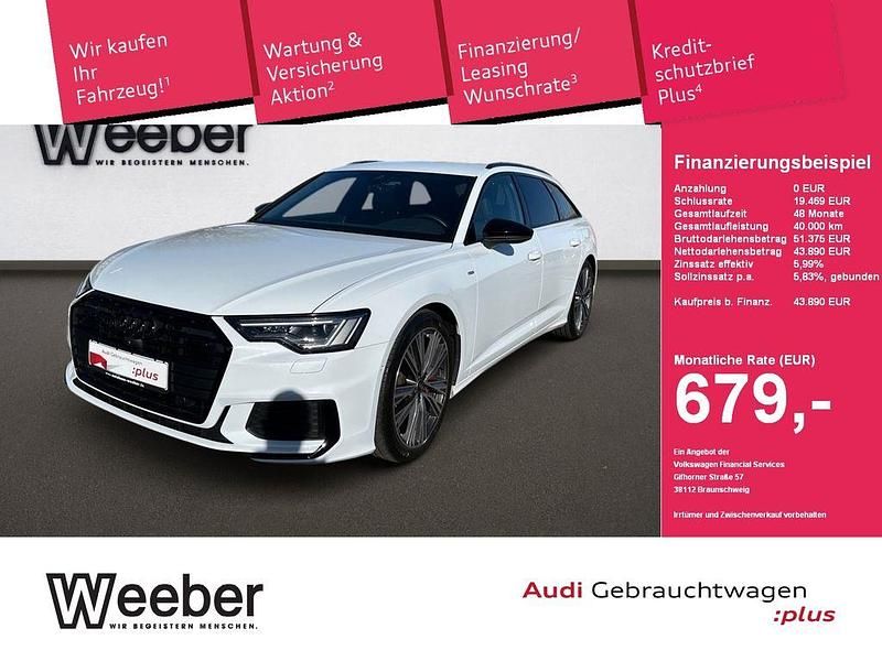 Gebraucht Audi A6 Sport 367 PS (269 kW) 2023 Gletscherweiß (metallic) Kombi