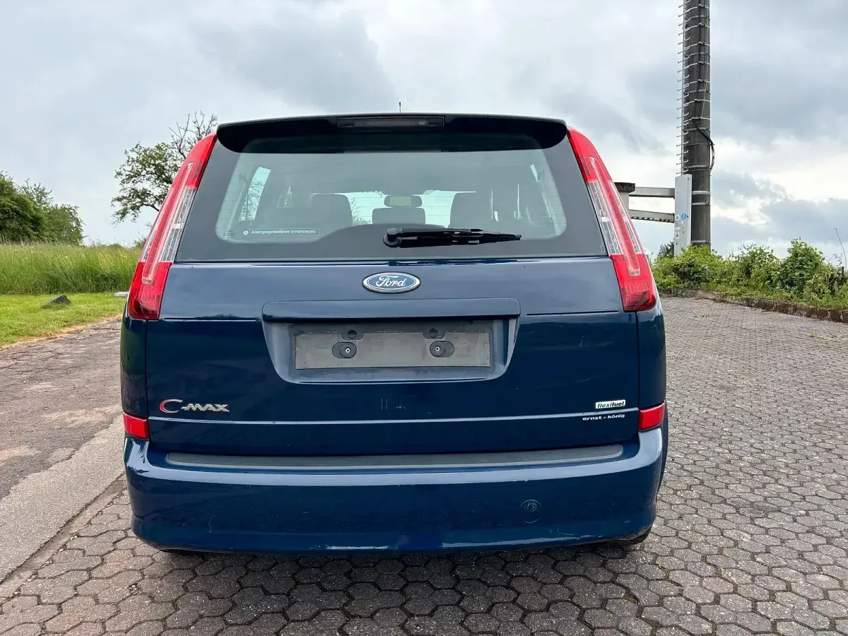 Gebraucht Ford C-MAX 125 PS (91 kW) 2009 Blau Van / Kleinbus