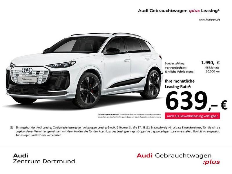 Gebraucht Audi Q6 e-tron S-Line 284 kW (387 PS) 2025 Weiß SUV