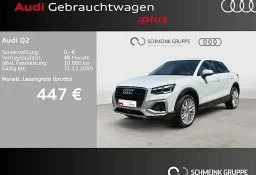 Gebraucht Audi Q2 Advanced Plus 150 PS (110 kW) 2025 Gletscherweiß metallic SUV