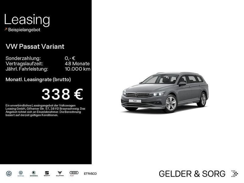 Mondsteingrau Gebraucht 2023 VW Passat Elegance Kombi | 29.480 € (Fairer Preis) - Bild 1/4