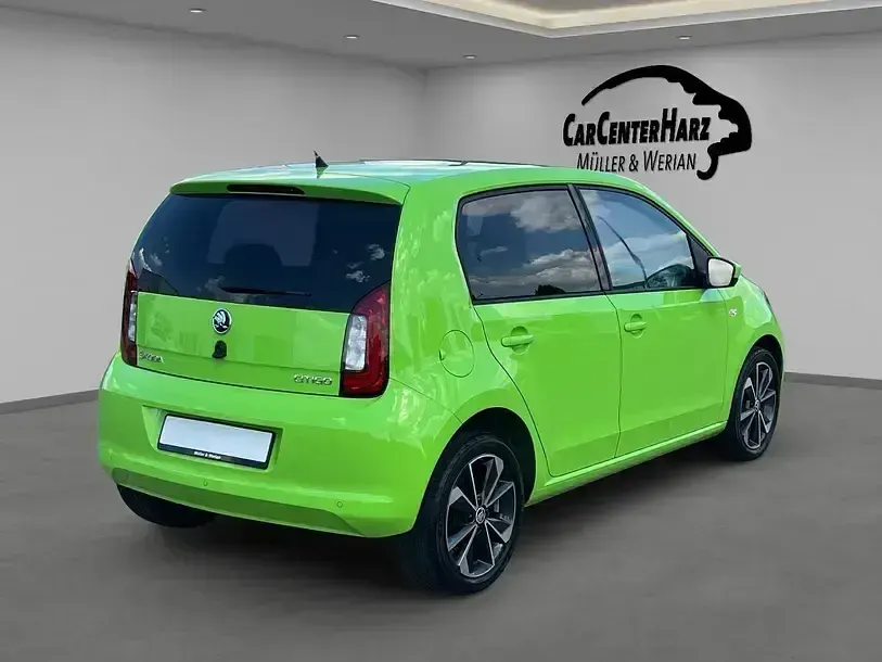 Gebraucht Skoda Citigo 75 PS (55 kW) 2018 Grün Kleinwagen
