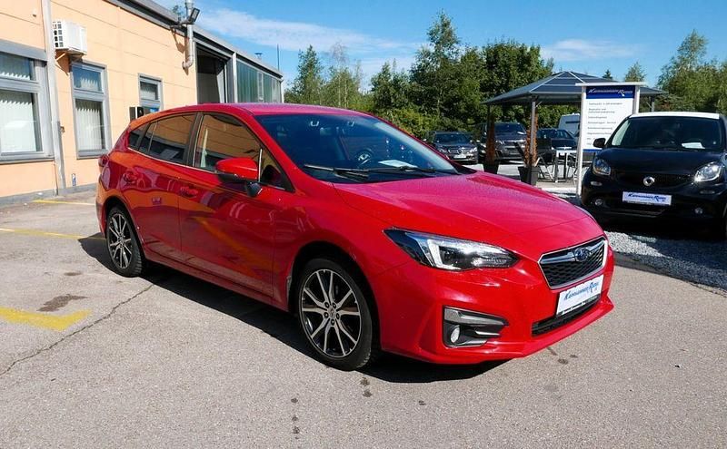 Gebraucht Subaru Impreza Exclusive+ 156 PS (114 kW) 2019 Rot Limousine