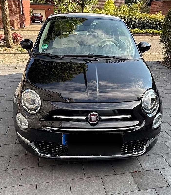 Schwarz Gebraucht 2018 Fiat 500 Lounge Kleinwagen | 8.700 € (Fairer Preis) - Bild 1/4