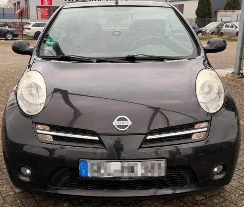 Gebraucht Nissan Micra 88 PS (64 kW) 2006 Schwarz Cabrio