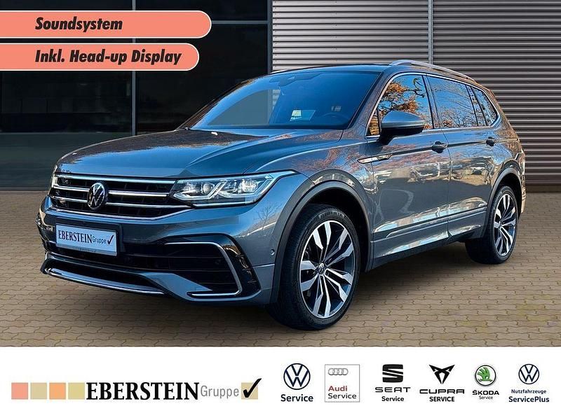 Grau Gebraucht 2022 VW Tiguan Allspace SUV | 39.990 € (Teuer) - Bild 1/3