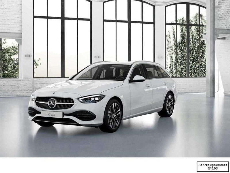 Weiß Gebraucht 2022 Mercedes C300e Avantgarde Limousine | 34.599 € (Fairer Preis) - Bild 1/4