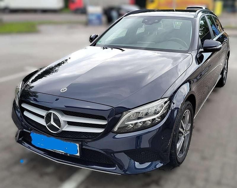 Blau Gebraucht 2021 Mercedes C200 Kombi | 24.800 € (Superpreis) - Bild 1/4